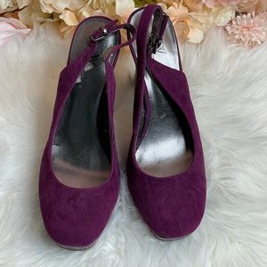 Worthington Snake Print Heels 7.5